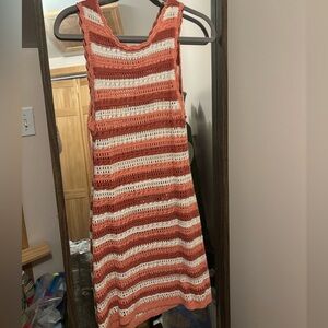 American Eagle Crochet Beach Cover Up Dress